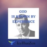 god is known by experience