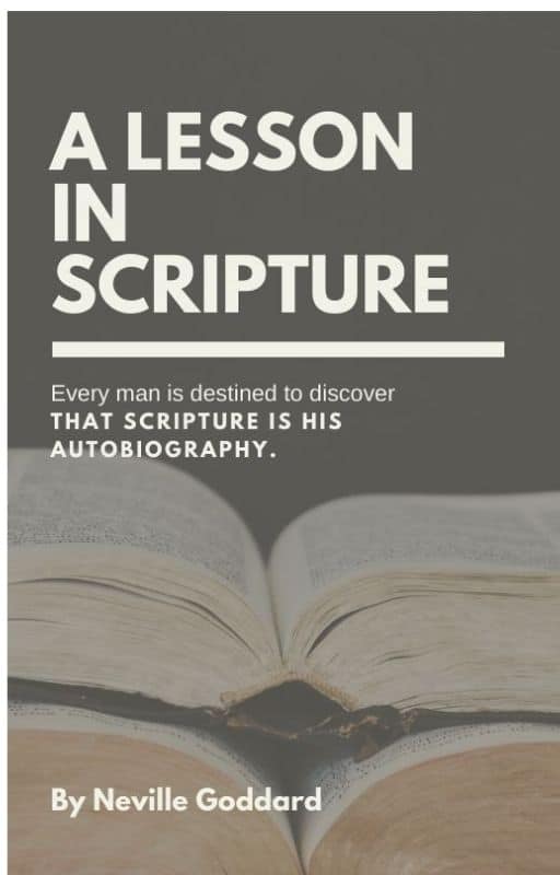 a lesson in scripture neville goddard ebook
